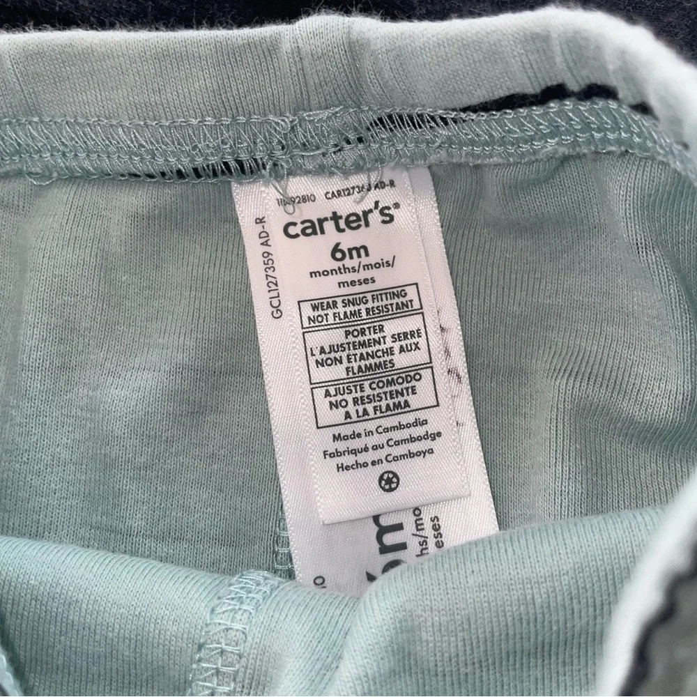 Carter’s Baby Boys Penguin 3-Piece Pajama Bundle 6 Months